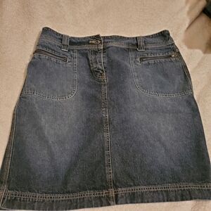Denim skirt